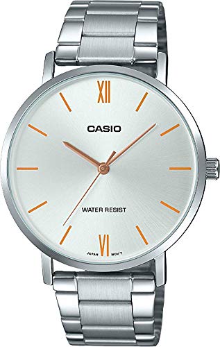 CASIO 腕時計 カシオ 時計 ウォッチ チープカシオ チプカシ クオーツ メンズ MTP-VT01D-7B シルバー メタルバンド 海
