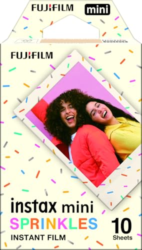 富士フイルム(FUJIFILM) インスタントカメラ チェキ用フィルム 10枚入 絵柄 (スプリンクルズ) INSTAX MINI SPRINKLES WW 1