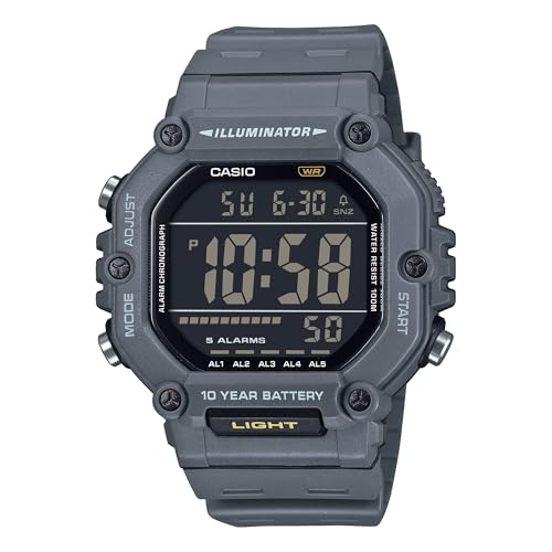Casio AE1600H-8B。, グレー