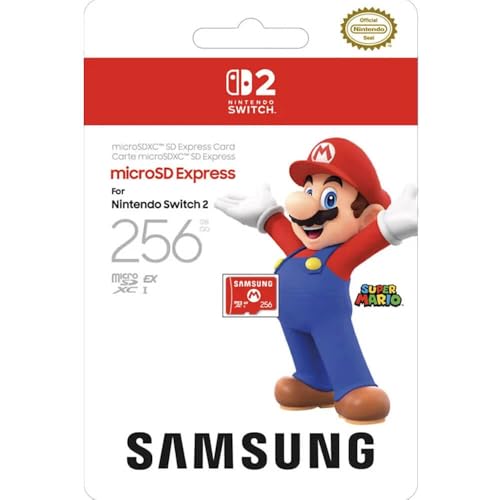 Samsung microSD Express Card 256GB Nintendo Switch 2用