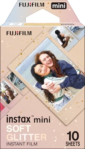 富士フイルム(FUJIFILM) インスタントカメラ チェキ用フィルム 10枚入 絵柄 (ソフトグリッター) INSTAX MINI S-GLITTER WW 1